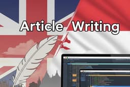 Penerjemahan & Penulisan Artikel English > Bahasa / Bahasa > English