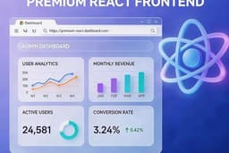 Jasa Frontend React.js & Next.js untuk Landing Page, Dashboard, dan E-Commerce
