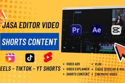 Jasa Editor Video Reels - TikTok - YT Shorts