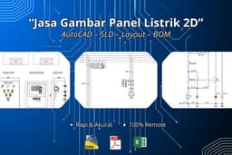 Pembuatan Gambar Teknik Panel Listrik 2D