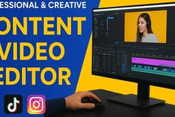 Content Video Editor for Social Media