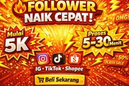 Tambah Follower IG & TikTok – Mulai 5K, Proses Cepat!