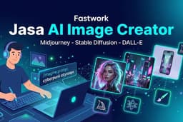 Jasa AI Image Creator | Midjourney, Stable Diffusion, DALL-E Generator