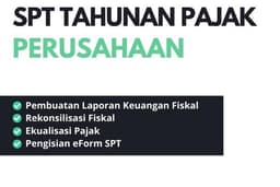 Jasa Pelaporan SPT Tahunan Pajak Perusahaan