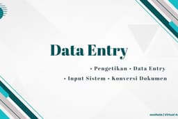 Jasa Pengetikan, Data Entry, Input Sistem, dan Konversi Dokumen Word/PDF