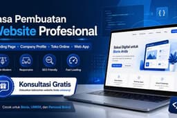 Jasa Pembuatan Website Profesional, Company Profile, Toko Online, Landing Page & Web App