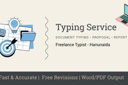Freelance Typing Service