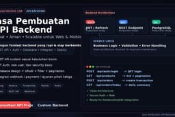 Jasa Pembuatan API Backend Custom (REST API) – Cepat, Aman, Scalable