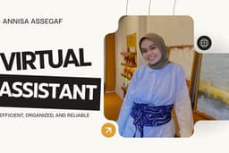 Jasa Virtual Assistant : Administrasi, Customer Service, Data Entry, Desain Grafis