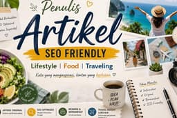 PENULISAN ARTIKEL SEO , FRIENDLY,LIFESTYLE, TRAVELING, DLL