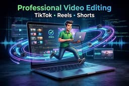 I will edit TikTok, Reels, and Shorts videos professionally.