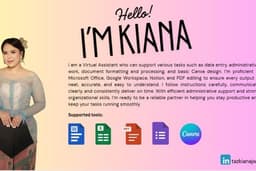 Virtual Assistant | Data Entry & Document Supportive | Administrative | Secretary