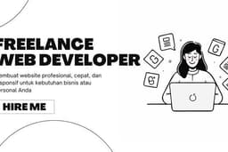 Freelance Web Developer – Desain & Bangun Website Cepat dan Modern