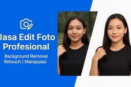 jasa edit foto profesional : retouch, manipulasi, & hapus background