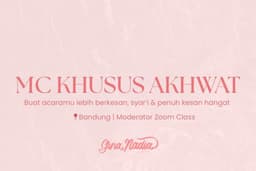 Master of Ceremony Muslimah