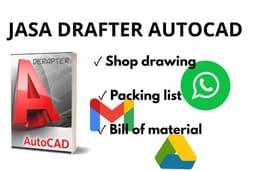 Jasa Drafter Mechanical, Drafter dan Redraw Autocad