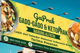 Banner Warung Makan