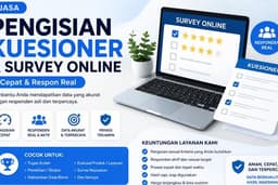 Jasa Pengisian Kuesioner & Survey Online (Cepat & Respon Real)