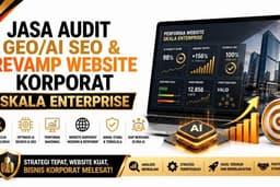 Jasa Audit GEO/AI SEO & Revamp Website Korporat Skala Enterprise