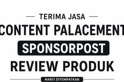 Blogger : Jasa Sponsored Post dan Content Placement
