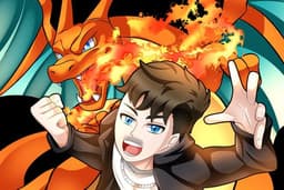 Custom Anime Pokémon Character Illustration | Trainer & Pokémon Style Art