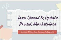 Jasa Upload & Update Marketplace
