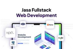 Jasa Fullstack Web Development (React, Next.js, Node.js, HonoJS, SQL, PHP)