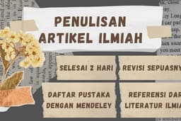 Penulisan Konten Ilmiah (Kualitas Terjamin, Harga Miring)