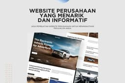 Website Company Profile Bisnis Profesional Terpercaya