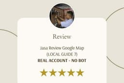 Jasa Review Google Maps Organik Local Guide Level 7 Terpercaya Berkualiatas Real Human