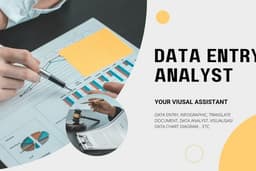 Data Entry / Input Data, Analisis Data & Visualisasi Data (Grafik, Chart, Diagram), Infografis, dll
