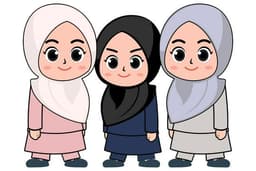 Ilustrasi Wajah Kartun Lucu Unik