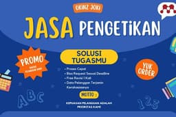 Jasa Pengetikan DOC, JPG, PDF (Indonesia, Inggris)