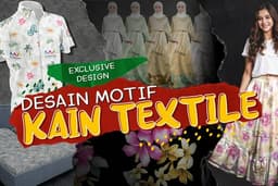 Desain Eksklusif untuk Motif Kain (Desain Tekstil)