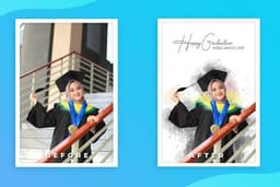 EDIT FOTO UNTUK HADIAH ULTAH, PERNIKAHAN, KELULUSAN, DLL