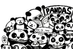 Unique Hand Drawn Doodle Art