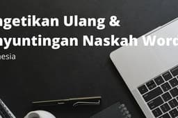 jasa editing makalah atau skripsi Word (Halaman, Daftar isi, cover dan lainnya)