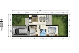 2D DESAIN ARSITEKTUR (DENAH TAMPAK POTONGAN)