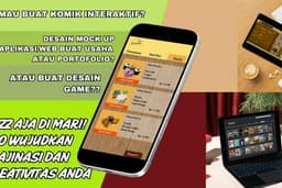 Mock up Website/Aplikasi mobile/ game
