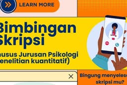 Bimbingan Skripsi Jurusan Psikologi (Khusus penelitian kuantitatif)