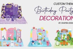 BIRTHDAY PARTY DECORATION - CUSTOM THEMA DESIGNER