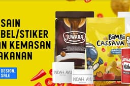 Design Label/Stiker dan Kemasan Makanan