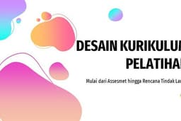 DESAIN KURIKULUM PELATIHAN PARTISIPATIF