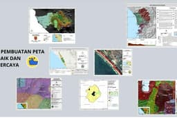 Pembuatan Segala Jenis Peta Analisis Maupun Non Analisis with ArcGIS Desktop and ArcGIS pro