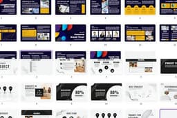 Desain Slide Presentasi (Konsep Modern & Minimal)