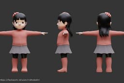Jasa 3D Modelling Character