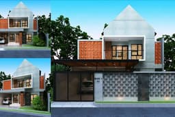 JASA 3D ARSITEKTURE EKSTERIOR FACADE MURAH
