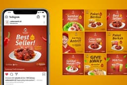 Jasa Desain Feeds Instagram StartUp