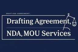 Drafting Perjanjian Kerjasa Sama (PKS) Agreement, NDA, MOU