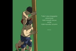 Gambar foto jadi ilustrasi kartun